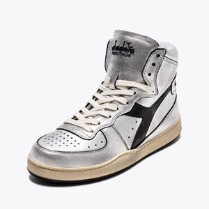 Diadora Heritage MI BASKET SILVER High Tops
